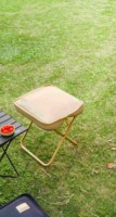 Chaise pliante d'extérieur compacte et portable, robuste, en tissu Oxford 600D, pour camping et plage, livraison rapide, fabrication OEM ODM, vente en gros