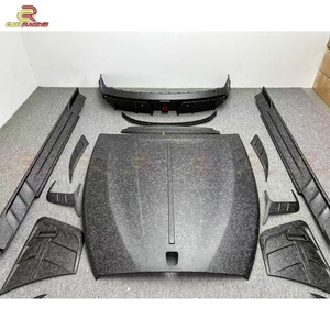 Kits de carrosserie en carbone forgé mat style MSY pour Rolls Royce Spectre 2025 : Capot en carbone, pare-chocs, diffuseur avant, jupes latérales - Product Image 5