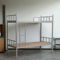Lit superposé triple gris argenté moderne, cadre en acier réglable, nouveau design, mobilier de chambre pour maison, hôtel, ferme