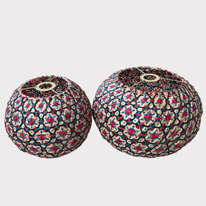 Pantalla de Lámpara Colgante de Bambú y Ratán Hecha a Mano, Tejida Naturalmente, Ecológica, para Interiores Modernos - Product Image 2
