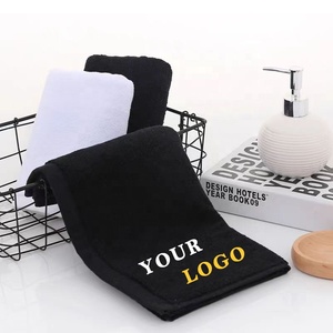 Toalla Facial de Algodón 100% de Alta Calidad, 500gsm, con Logotipo Personalizado, <span class=keywords><strong>para</strong></span> Hotel, Spa, Peluquería y Salón de Belleza - Product Image 5
