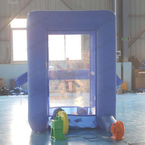 Cabina de Dinero Inflable Portátil/Cubo de Efectivo/Caja/Máquina Inflable para Atrapar Dinero para Publicidad Comercial, Eventos y Promoción - Product Image 3