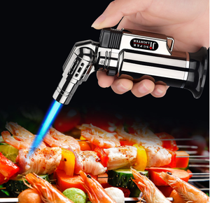 Nuevo encendedor de cigarros a prueba de viento Jet Flame encendedor de soplete de gas butano para barbacoa de cocina - Product Image 2