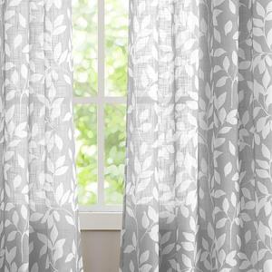 Rideaux à imprimé de feuilles, <span class=keywords><strong>rideau</strong></span> conçu pour <span class=keywords><strong>chambre</strong></span> et salon # - Product Image 6