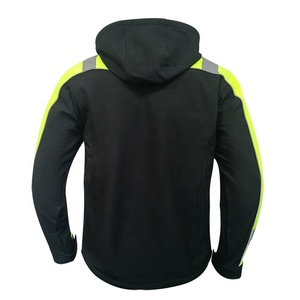 Oem quần áo an ninh vỏ mềm <span class=keywords><strong>Hi</strong></span> khả năng <span class=keywords><strong>hi</strong></span>ển thị Áo khoác cho người đàn ông Windproof - Product Image 3