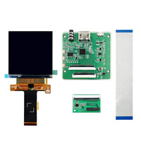 Écran de panneau lcd tft carré de 2.9 pouces, 2160x2160, 2.9 pouces, carré lcd avec carte pour projet VR AR