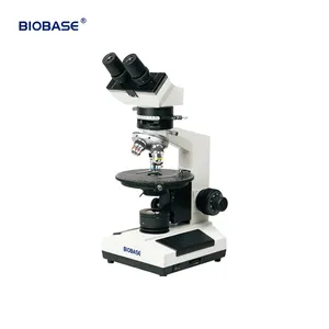Бинокулярный микроскоп BIOBASE со шкалой перекрестного скольжения, поляризационный Биологический микроскоп