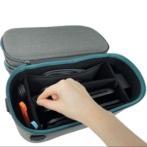 Étui de transport tout-en-un pour <span class=keywords><strong>Nintendo</strong></span> <span class=keywords><strong>Switch</strong></span> 2, avec 20 fentes pour cartes de jeu, support pour <span class=keywords><strong>manette</strong></span> Pro, sac de voyage portable - Product Image 4