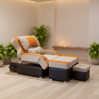 Canapé-lit de massage des pieds multifonction électrique avec matériau en PVC pour les centres de spa commerciaux