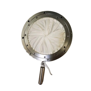 Válvula de Iris Manual Serie XNFM, Estructura de Diafragma, Acero Inoxidable, Material Sólido Friable, Descarga Vertical, Hermética al Polvo - Product Image 4