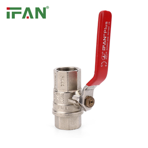 IFANボールバルブ長いハンドルねじ真鍮製 - Product Image 2