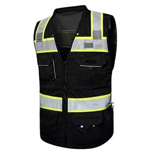 Combinaison de travail à manches longues à haute visibilité réfléchissante certifiée EN pour hommes en polyester/coton avec logo personnalisé respirante - Product Image 2