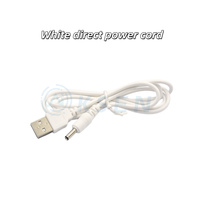 Câble de charge à trou circulaire AI-KSEN 5V/9V/12V, câble d'alimentation à tête ronde, câble de données USB vers interface DC5.5/3.5/2.5MM
