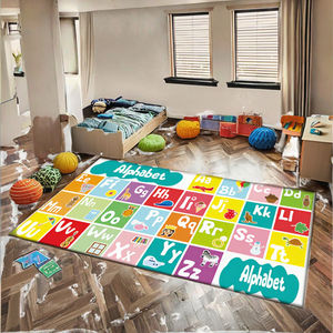 Tapis de jeu en polyester imprimé personnalisé par un designer, tapis éducatif pour l'apprentissage des enfants, pour une utilisation à la maison - Product Image 2