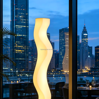 Lampadaire Moderne en Arc, Luminaire sur Pied Nordique pour Hall d'Hôtel, Salon, LED Dimmable, Design Personnalisé, Style Nordique, Lampe d'Art sur Pied