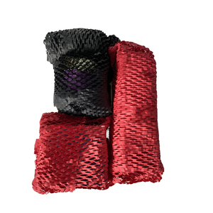 Papier d'emballage de luxe en maille nid d'abeille WELLSPRING, double face, en PE recyclé, recyclable, pour fleurs, vente en gros - Product Image 5