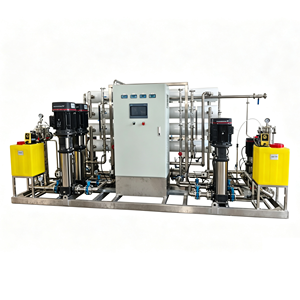 Système d'osmose inverse industriel 6000LPH avec cadre en acier inoxydable SS304 - pour la production d'eau en <span class=keywords><strong>bouteille</strong></span> - Product Image 1