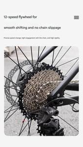 Bicicleta de Montanha DFQ em Fibra de Carbono 2*12 Velocidades Variáveis Freio a Disco Duplo 27.5/29" Cross Country em Liga de Alumínio Capacidade de Carga de 150kg - Product Image 6