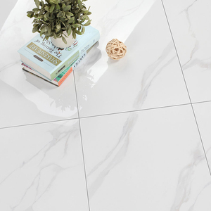 Azulejos de Pared de Cerámica Esmaltada con Aspecto de Mármol Blanco Brillante de 40x80cm, Diseño Elegante y Contemporáneo para Baño y <span class=keywords><strong>Cocina</strong></span>, 400x800mm - Product Image 4