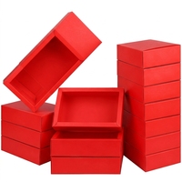 Boîtes en papier kraft haut de gamme portables sur mesure avec fenêtre et doublure en éponge pour l'emballage de perruques