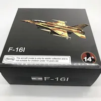 1/72 Schaal F-16I Sufa Israëlische Luchtmacht Jachtvliegtuigmodel voor verzameling