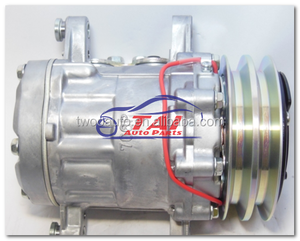 Compresseur d'acier d'occasion pour Mitsubishi Minicab avec embrayage SD7B10-7170 MB883881 Marque TAI Rénovation/Mise à niveau - Product Image 4