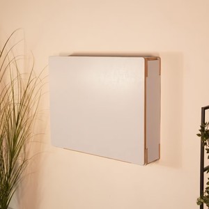 <span class=keywords><strong>Bureau</strong></span> <span class=keywords><strong>mural</strong></span> <span class=keywords><strong>rabattable</strong></span> avec étagères, espace de travail compact et dissimulé pour <span class=keywords><strong>petit</strong></span> <span class=keywords><strong>bureau</strong></span> à domicile en appartement, OEM - Product Image 3