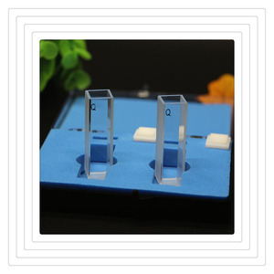 Vajilla de cuarzo transparente, micro reacción, 10mm, uv, cuvette de cuarzo - Product Image 4