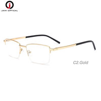 Nouvel arrivage de lunettes personnalisées en métal avec monture de lunettes Lunettes de designer pour hommes avec monture méta-optique