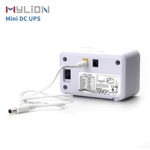 Mylion Mini Dc Ups 12V 2A 3A 5A BBU pil yedekleme taşınabilir 12v 9v 5v güç kaynağı için Wifi yönlendirici güvenlik kamerası