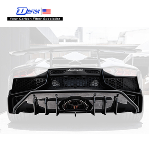 Pare-chocs arrière en fibre de carbone partielle pour Lamborghini Aventador, style SV, LP700 LP740 LP750 2011-2021 - Product Image 1
