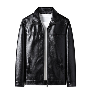 Chaqueta de cuero para <span class=keywords><strong>hombre</strong></span> de talla europea con piel de talla grande AliExpress transfronterizo para clientes americanos europeos de <span class=keywords><strong>Amazon</strong></span> - Product Image 5