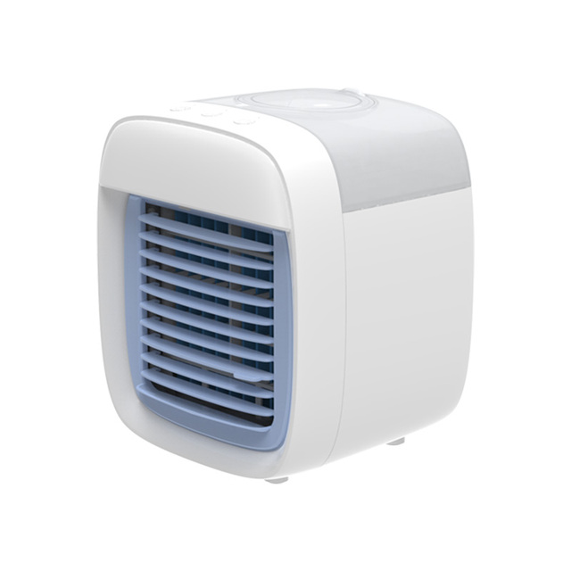 For Room Car Office Camping 4 in 1 Evaporative 3 Speeds Humidify Air Mini Portable Small Air Conditioner Air Cooler Fan