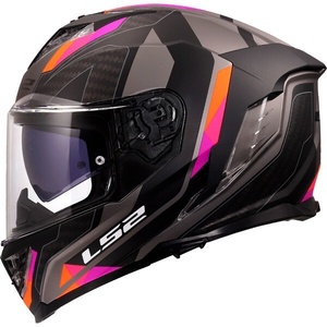 <span class=keywords><strong>Casque</strong></span> de <span class=keywords><strong>moto</strong></span> intégral LS2 FF818 <span class=keywords><strong>Predator</strong></span> STORM 3 ABS Foam pour <span class=keywords><strong>homme</strong></span> et femme, taille XL, anti-buée, double visière, grande aileron arrière - Product Image 4