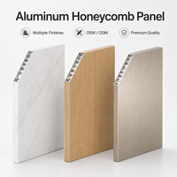 Panneau composite en aluminium anodisé de haute qualité, ignifuge, à âme alvéolaire, PVDF PE ACP ACM, compétitif