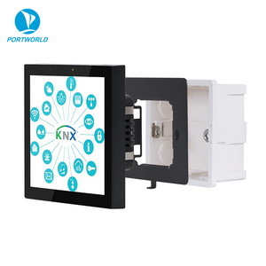 Panneau de commande tactile KNX IPS 4 pouces SM43P Android CE RoHS OEM ODM pour système de maison intelligente Hôtel/Camping-car/<span class=keywords><strong>Garage</strong></span>/Extérieur - Product Image 4