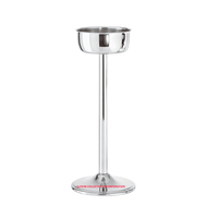 Verres à vin en acier inoxydable argenté personnalisés en gros Gobelets isolés Idées cadeaux en vrac