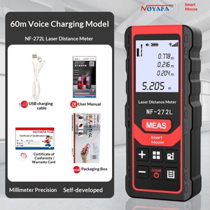 Télémètre laser NF-272L 60m <span class=keywords><strong>rechargeable</strong></span> par <span class=keywords><strong>USB</strong></span> avec fonction vocale et règle électronique - Product Image 5