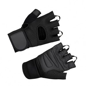 Hot Selling Unisex Half <b>Finger</b> Neoprene Gym Gloves Breathable Lightweight Adjustable Wrist <b>Strap</b> Sports Fitness Weightlifting - Product Image 5
