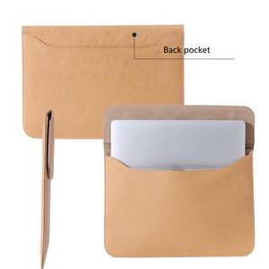 Funda para Portátil de Papel Kraft, Estilo Sobre, Portátil, Impermeable, Ecológica, Protectora para Oficina y Viajes - Product Image 2