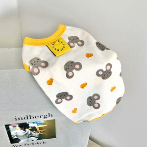 Chaleco con Estampado de Cachorros para Primavera/Verano, Venta Caliente, Estampado Completo, Apto para Perros Pequeños y Medianos, Ositos de Peluche, y - Product Image 1