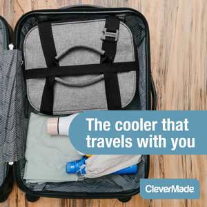Insulated Cooler Bag Leakproof Soft Folding Cooler for Beach, Travel Insulated Lunch Bag - Product Image 5