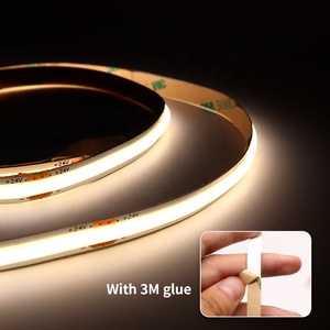Tira de luces LED COB, 320/480 LED/m, 8mm, PCB CRI90, sin punteado, venta al por mayor, barata, novedad - Product Image 2
