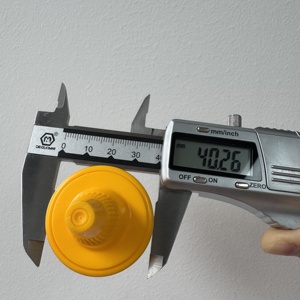 Tapa de Boquilla a Presión <span class=keywords><strong>Yunbo</strong></span> de Alta Calidad de 38 mm con Tapa de Rosca e Impresión de Serigrafía para Envasado de Alimentos - Product Image 5