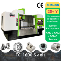 Service après-vente certifié CE de 20 ans fourni un centre de fraiseuse CNC à long profil en aluminium TC-1600