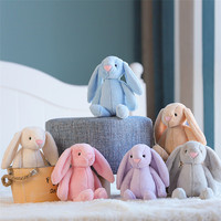 Peluche de lapin en peluche, jouet de pâques, bon marché, offre spéciale, 25cm, pièces