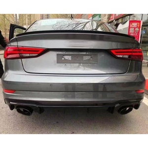 ชุดแต่งกันชนหน้าและหลัง RS3 รุ่นใหม่ แบบ Universal Fitment พร้อมไฟตัดหมอก ติดตั้งง่ายสำหรับอัพเกรดรถยนต์ Audi A3 ปี 2017 - Product Image 5
