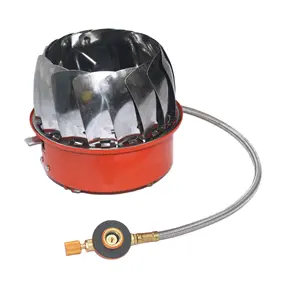 Easy Assembly Outdoor Picnic Stove Portable Camping Gas Stove for Travelling Cooking gas freestanding fireplace