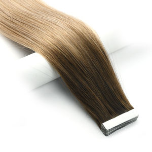 Extensiones de Cabello K.S WIGS Luminous Silk 100% Cabello Humano Remy, Sin Enredos y Reutilizables, Múltiples Colores, Cinta Adhesiva de Agarre Superior - Product Image 1