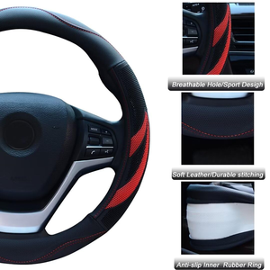 ปลอกหุ้มพวงมาลัยรถยนต์แบบสากล ให้สัมผัสนุ่มและพอดีอย่างลงตัว - Product Image 3